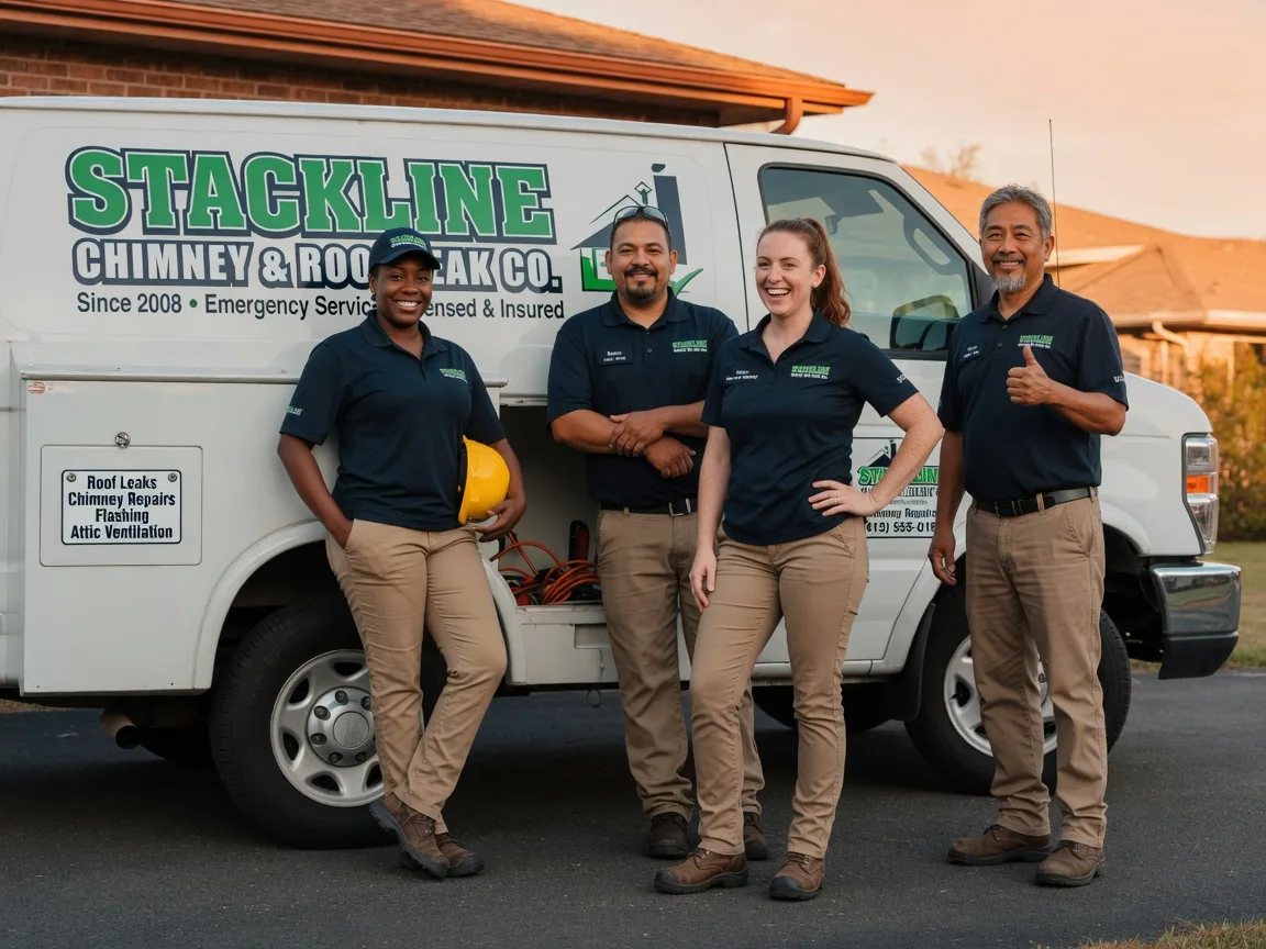 Chimney flashing repair company in Henry, SD